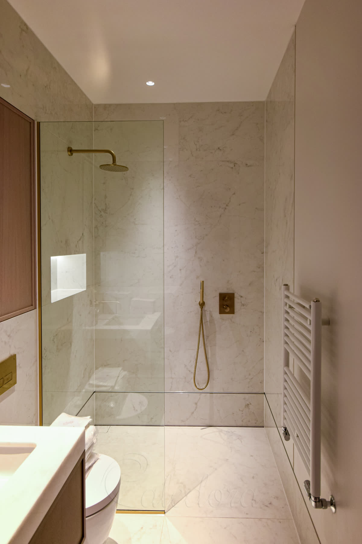 Sliding shower screen installation London